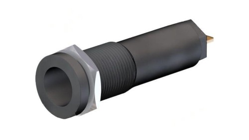 Złącze laboratoryjne bananowe 4mm gniazdo 1kV 10A czarny 66.9427-21