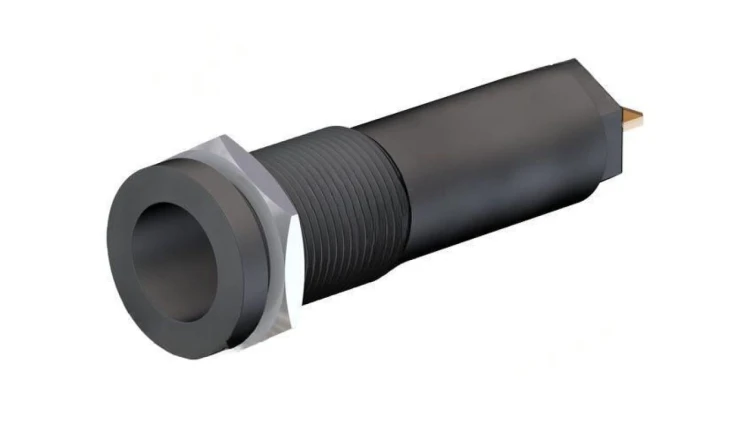 Złącze laboratoryjne bananowe 4mm gniazdo 1kV 10A czarny 66.9427-21