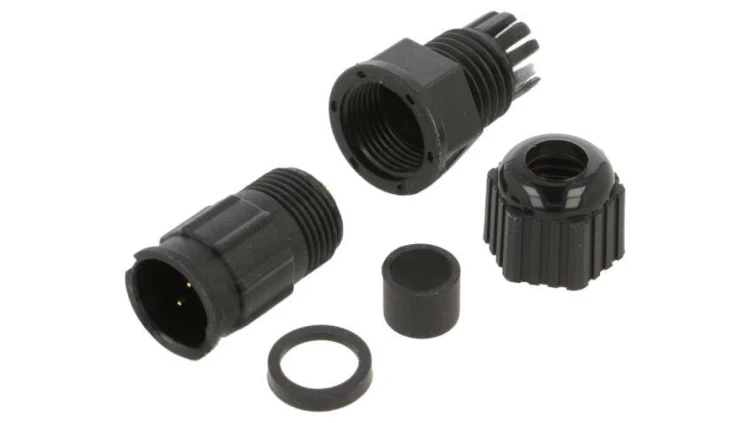 Złącze okrągłe, męskie, PIN:2, wtyk BD-02BMMA-LL7001