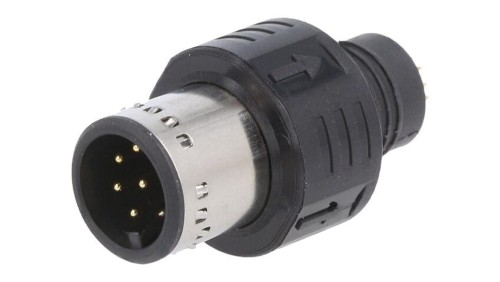 Złącze M12, męskie, PIN:8, wtyk,50V APPM-A08MAPAN-AS1