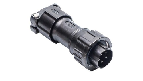 Złącze okrągłe, męskie, PIN:5, wtyk HB20-05BFMA-SL8001