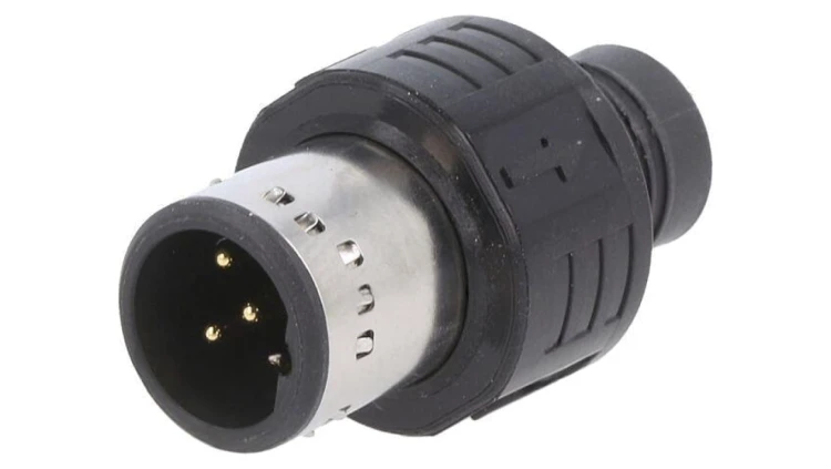 Złącze M12, męskie, PIN:5, wtyk,60V APPM-A05MAPAN-BS1