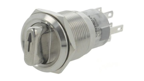 Przełącznik obrotowy Poz: 3 DP4T 0,5A220VAC 1A24VDC 50m LAS1-AGQ-22X/31/G/24V/S