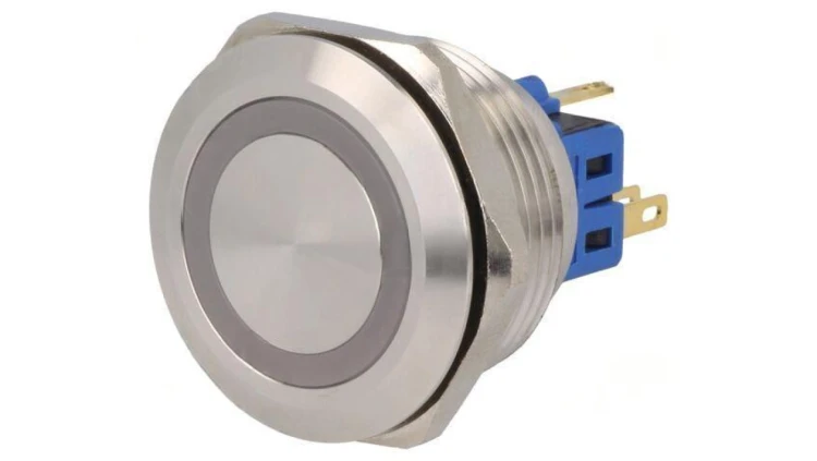 Przełącznik wandaloodporny Poz: 2 SPDT 3A220VAC 5A24VDC GQ28-11E/B/24V/S