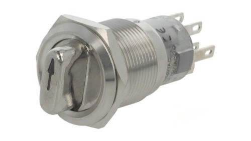 Przełącznik obrotowy Poz: 3 DP4T 0,5A220VAC 1A24VDC 50m LAS1-AGQ-22X/31/R/24V/S