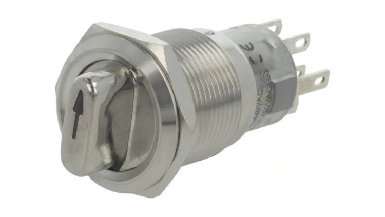 Przełącznik obrotowy Poz: 3 DP4T 0,5A220VAC 1A24VDC 50m LAS1-AGQ-22X/31/R/24V/S