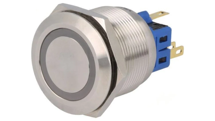 Przełącznik wandaloodporny Poz: 2 SPDT 3A220VAC 5A12VDC GQ25-11ZE/G/12V/S