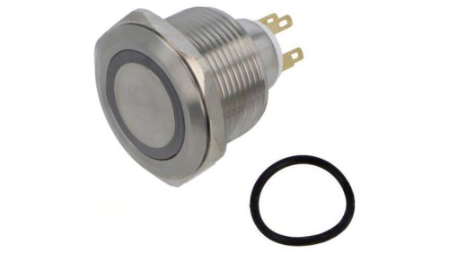 Przełącznik wandaloodporny Poz: 2 SPDT 3A220VAC 5A24VDC GQ30-L-11ZE/J/Y/12V/S