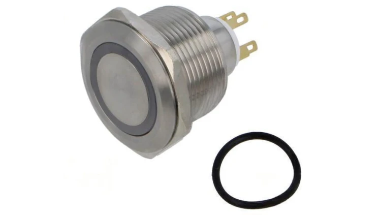 Przełącznik wandaloodporny Poz: 2 SPDT 3A220VAC 5A24VDC GQ30-L-11ZE/J/Y/12V/S