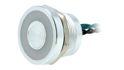 Przełącznik piezoelektryczny Poz: 2 SPST-NO 0,2A24VAC IP68 PS225P10Y01/G/24L