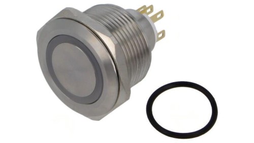 Przełącznik wandaloodporny Poz: 2 SPDT 3A220VAC 5A24VDC GQ30-L-11ZE/J/G/24V/S