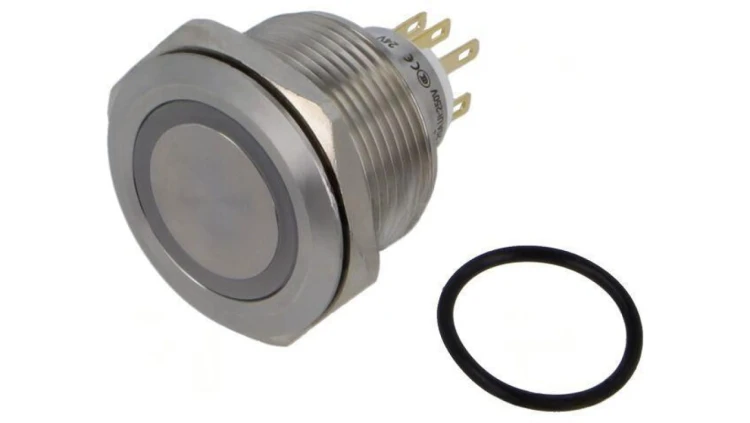 Przełącznik wandaloodporny Poz: 2 SPDT 3A220VAC 5A24VDC GQ30-L-11ZE/J/W/24V/S