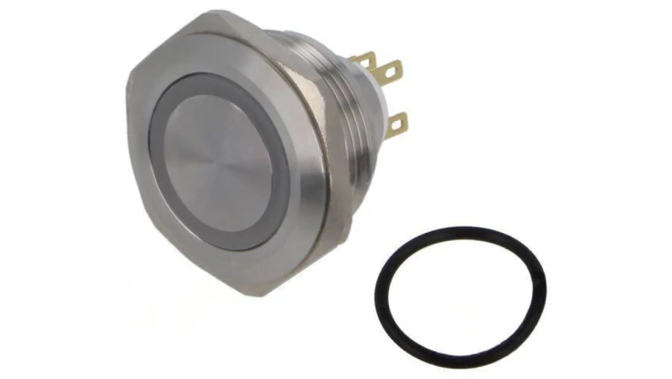Przełącznik wandaloodporny Poz: 2 SPDT 3A220VAC 5A24VDC GQ30-L-11E/J/B/12V/S
