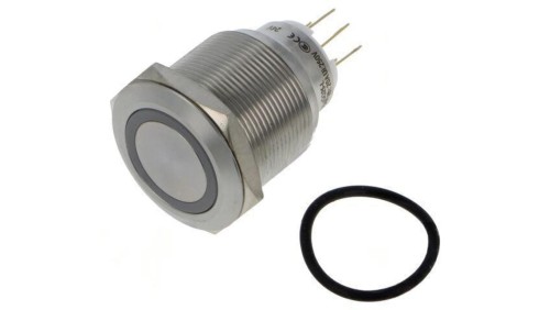 Przełącznik wandaloodporny Poz: 2 SPDT 3A220VAC 5A24VDC GQ25-L-11ZE/J/G/24V/S
