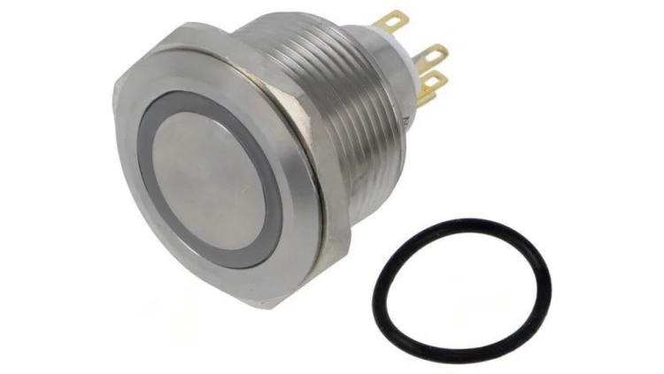 Przełącznik wandaloodporny Poz: 2 SPDT 3A220VAC 5A24VDC GQ30-L-11ZE/J/G/12V/S