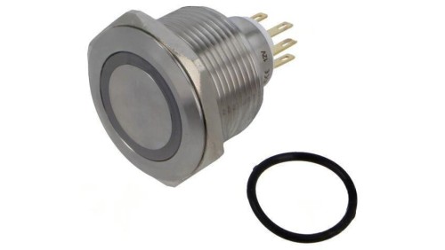 Przełącznik wandaloodporny Poz: 2 SPDT 3A220VAC 5A24VDC GQ30-L-11ZE/J/B/12V/S