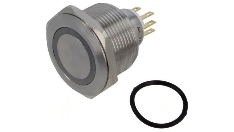 Przełącznik wandaloodporny Poz: 2 SPDT 3A220VAC 5A24VDC GQ30-L-11ZE/J/B/12V/S