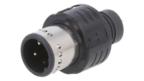 Złącze M12, męskie, PIN:4, wtyk,250V APPM-A04MAPAN-DS1