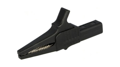 Zacisk krokodylkowy 32A 1kVDC czarny Zakr.chwyt: max.20mm 66.9755-21