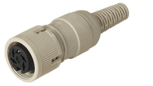 Wtyk gniazdowy z śrubą blokującą żeńskie proste 4-PINowe MAK 4100 930959517