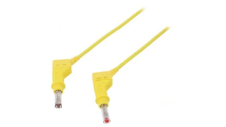 Przewód połączeniowy 32A wtyk bananowy 4mm,z obu stron Dł: 2m 66.9407-20024