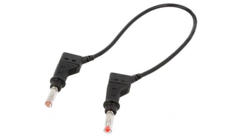 Przewód połączeniowy 32A wtyk bananowy 4mm,z obu stron 66.9407-02521