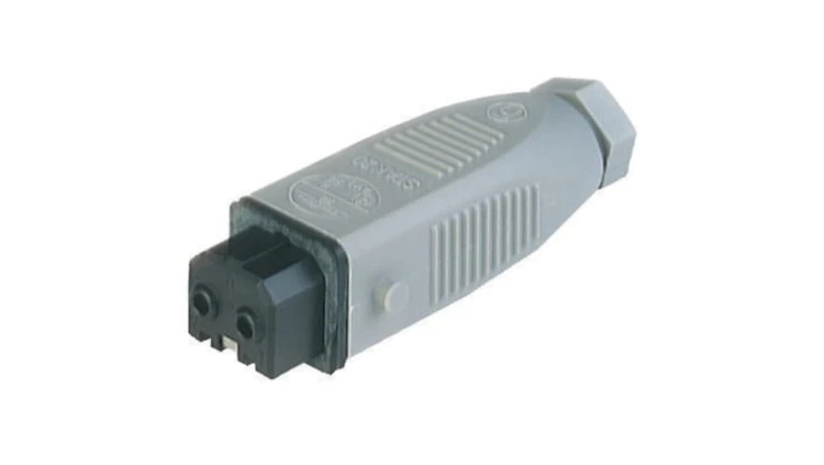 Prostokątne złącze zasilające do samokonfekcjonowania (seria ST) żeńskie proste 2+PE 230 VAC/DC 16 A AC/6 A DC STAK 20 931264106