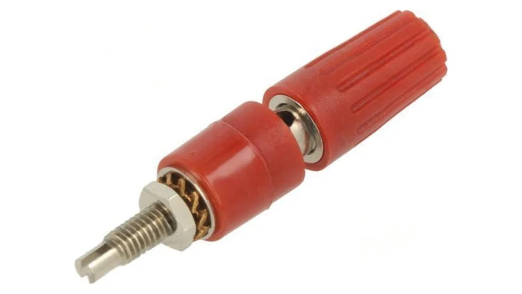 Złącze laboratoryjne bananowe 4mm gniazdo 30VAC 60VDC 35A 23.0330-22