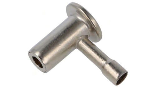 Złącze laboratoryjne bananowe 6mm gniazdo zaciskane Medical 01.0404