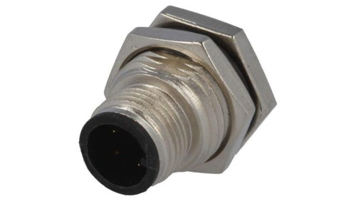 Złącze M12, męskie, PIN:3, gniazdo, proste, 250V M12A-03PMMP-SF8001