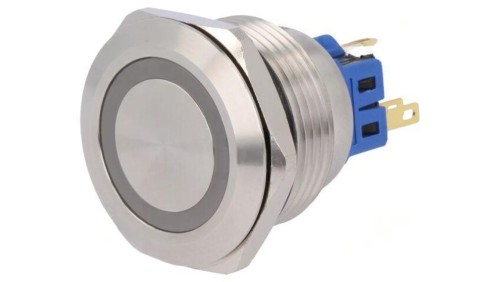 Przełącznik wandaloodporny Poz: 2 SPDT 3A220VAC 5A24VDC GQ28-11ZE/B/24V/S
