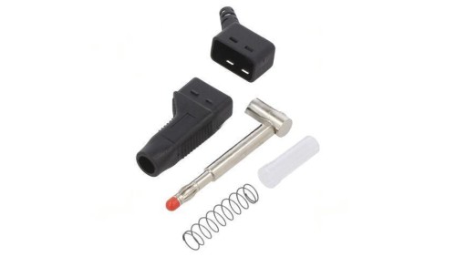 Złącze laboratoryjne bananowe 4mm wtyk 32A 30VAC 60VDC 64.9326-21