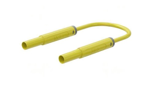 Przewód pomiarowy 32A wtyk bananowy 4mm,z obu stron Dł: 2m 66.1043-20024