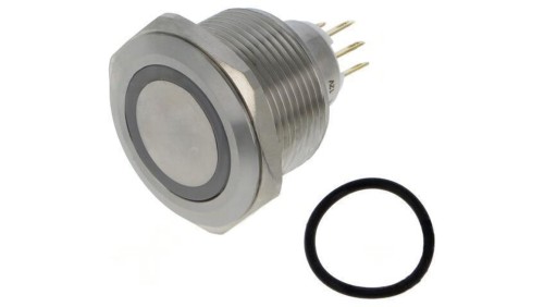 Przełącznik wandaloodporny Poz: 2 SPDT 3A220VAC 5A24VDC GQ30-L-11ZE/J/W/12V/S