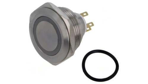 Przełącznik wandaloodporny Poz: 2 SPDT 3A220VAC 5A24VDC GQ30-L-11E/J/Y/24V/S