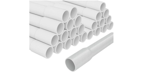 25x Rura RLM kielichowana Szara 16 dł.2 mb 25 szt.