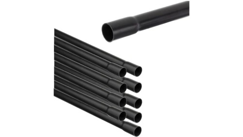 10x Rura RLM kielichowana Czarna 40 dł. 2mb