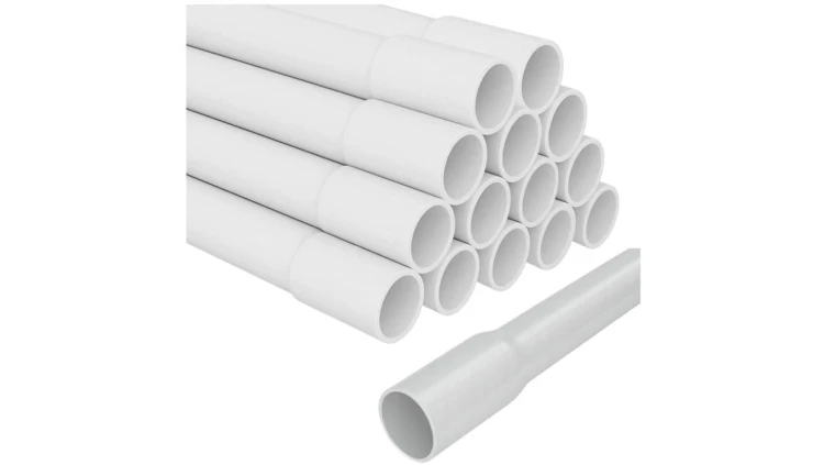 15x Rura RLM kielichowana Szara 25 dł.2 mb 15 szt.