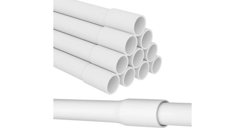 10x Rura RLM kielichowana Szara 32 dł.2 mb 10 szt.