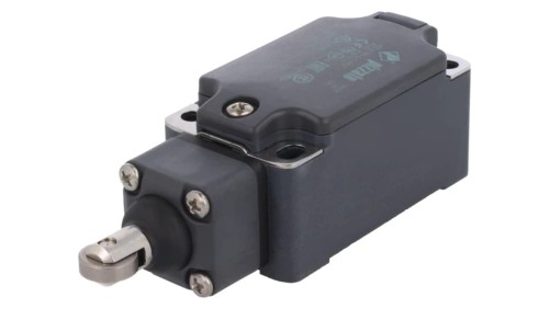 Wyłącznik krańcowy gumowe uszczelnienie,rolka stalowa Ø13mm FP 515