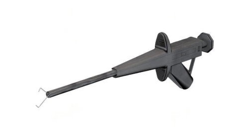 Chwytak pomiarowy cęgowy 4A czarny 1kV 4mm Dł.całk: 155mm 24.0224-21