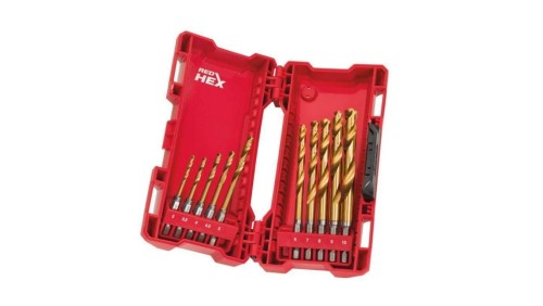 Zestaw wierteł do metalu 10 sztuk HSS-G Tin 3-10mm Shockwave MILWAUKEE 48894759
