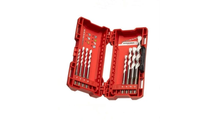 Zestaw wierteł uniwersalnych 8 sztuk 4-12mm MILWAUKEE 4932471112