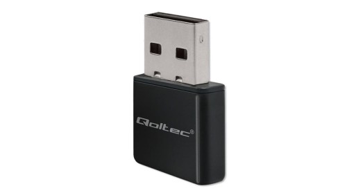 Qoltec Bezprzewodowy Ultra szybki mini adapter NANO WiFi Standard N USB 2.0 300Mbps
