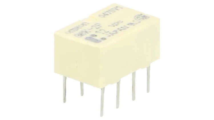 Przekaźnik elektromagnetyczny DPDT Ucewki 12VDC 0,3A/125VAC G6K-2P 12VDC G6K-2P-12DC