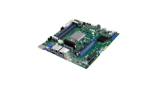 LGA 1700 uATX Płyta Serwerowa W680 GbEx2 ASMB-588G2-00A1