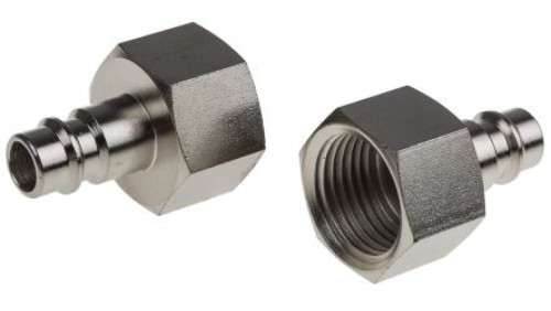 Szybkozłączka pneumatyczna, materiał Stal, złącze G 1/2 żeńskie, RS PRO CEJN 320, JWL 520, JWL 530, Legris, Parker PEF,