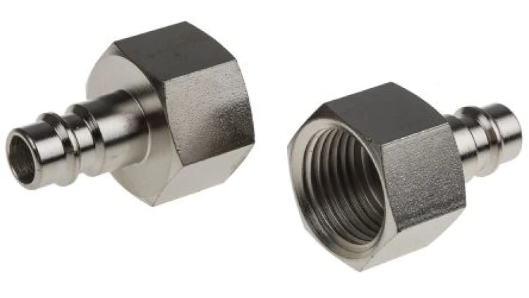Szybkozłączka pneumatyczna, materiał Stal, złącze G 1/2 żeńskie, RS PRO CEJN 320, JWL 520, JWL 530, Legris, Parker PEF,