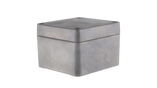 Obudowa Srebrny IP66 Neopren, 75 x 80 x 57mm, RS PRO