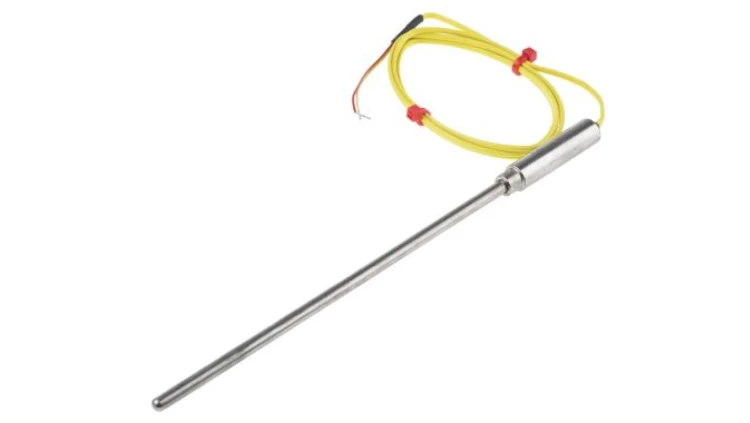 Termopara typ K do +1100C 150mm kabel 1m, Stal nierdzewna ANSI